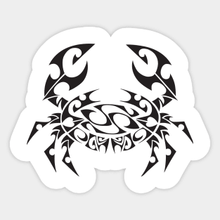 Tribal Cancer Zodiac Sticker